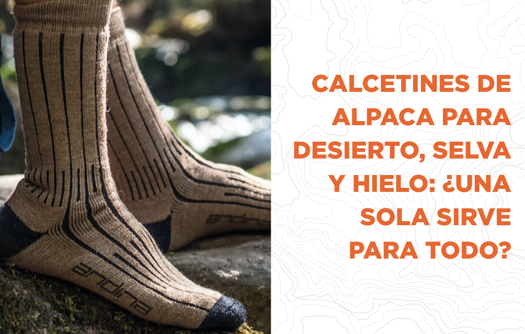 Calcetines de alpaca para todo tipo de clima en Chile