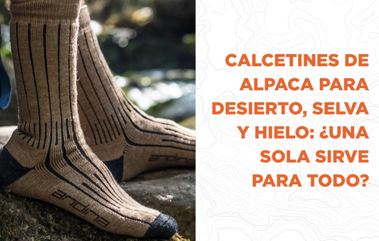 Calcetines de alpaca para todo tipo de clima en Chile