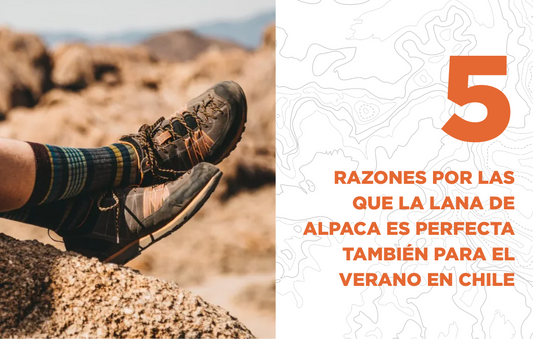 Ropa de trekking alpaca en Chile