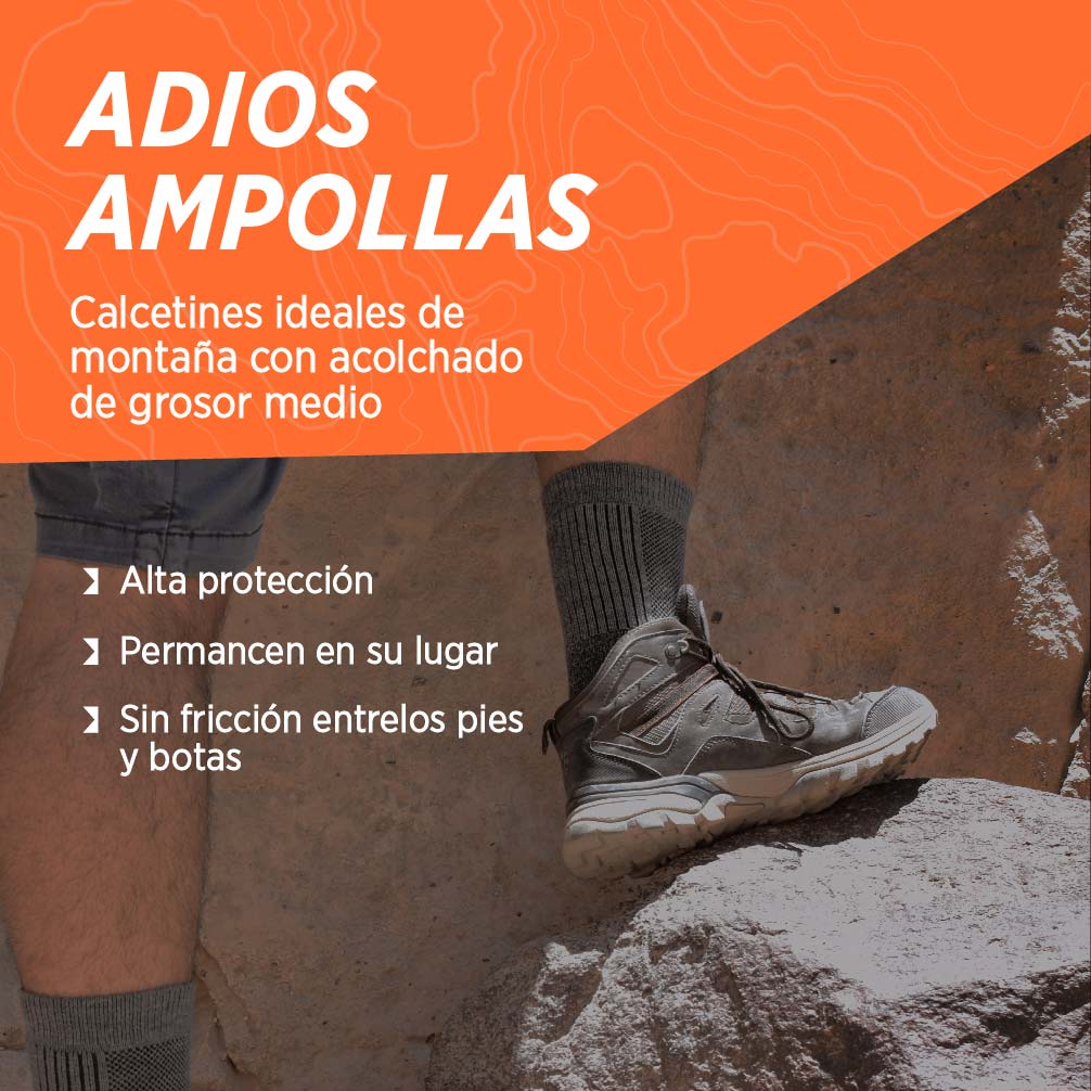 calcetines térmicos con lana merino