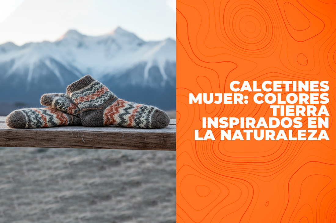 Calcetines de alpaca y lana merino para invierno frío en Chile