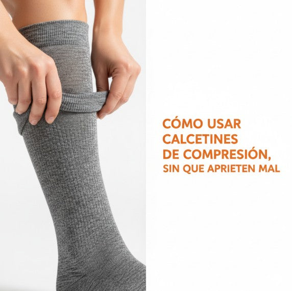 Tutorial: Cómo usar calcetines de compresión sin que aprieten mal
