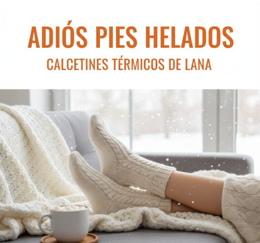 Adiós pies helados: Calcetines térmicos de lana