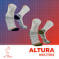 Calcetines ALTURA 2Pack de Algodón Pima Peruano para Trekking Running y Deportes