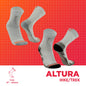 Calcetines ALTURA 2Pack de Algodón Pima Peruano para Trekking Running y Deportes