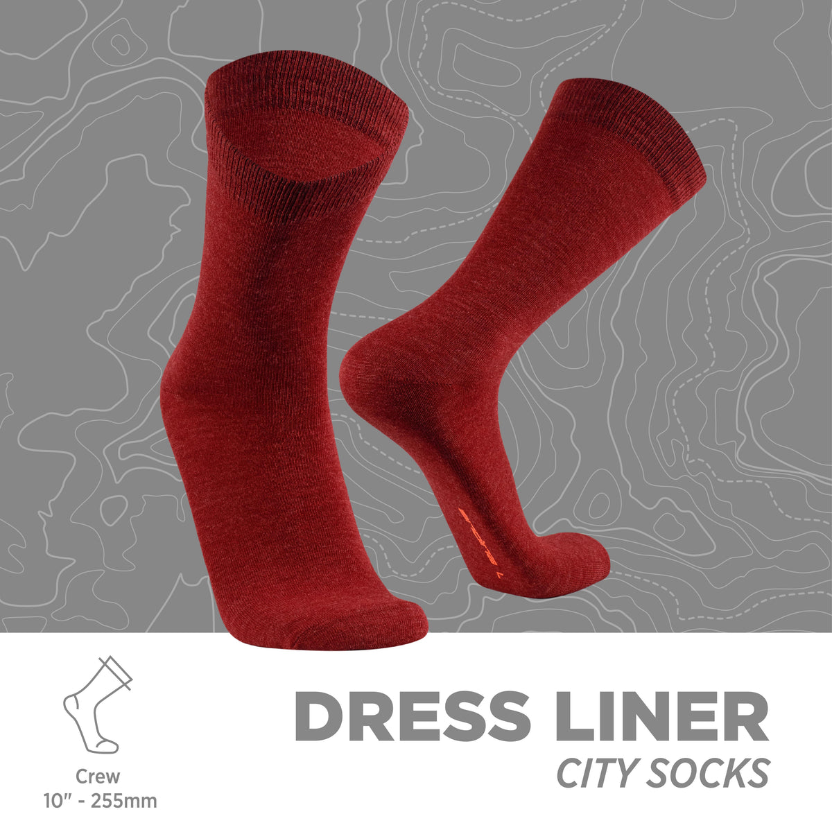 Dress Liner. Calcetines de Vestir de Alpaca y Merino - S