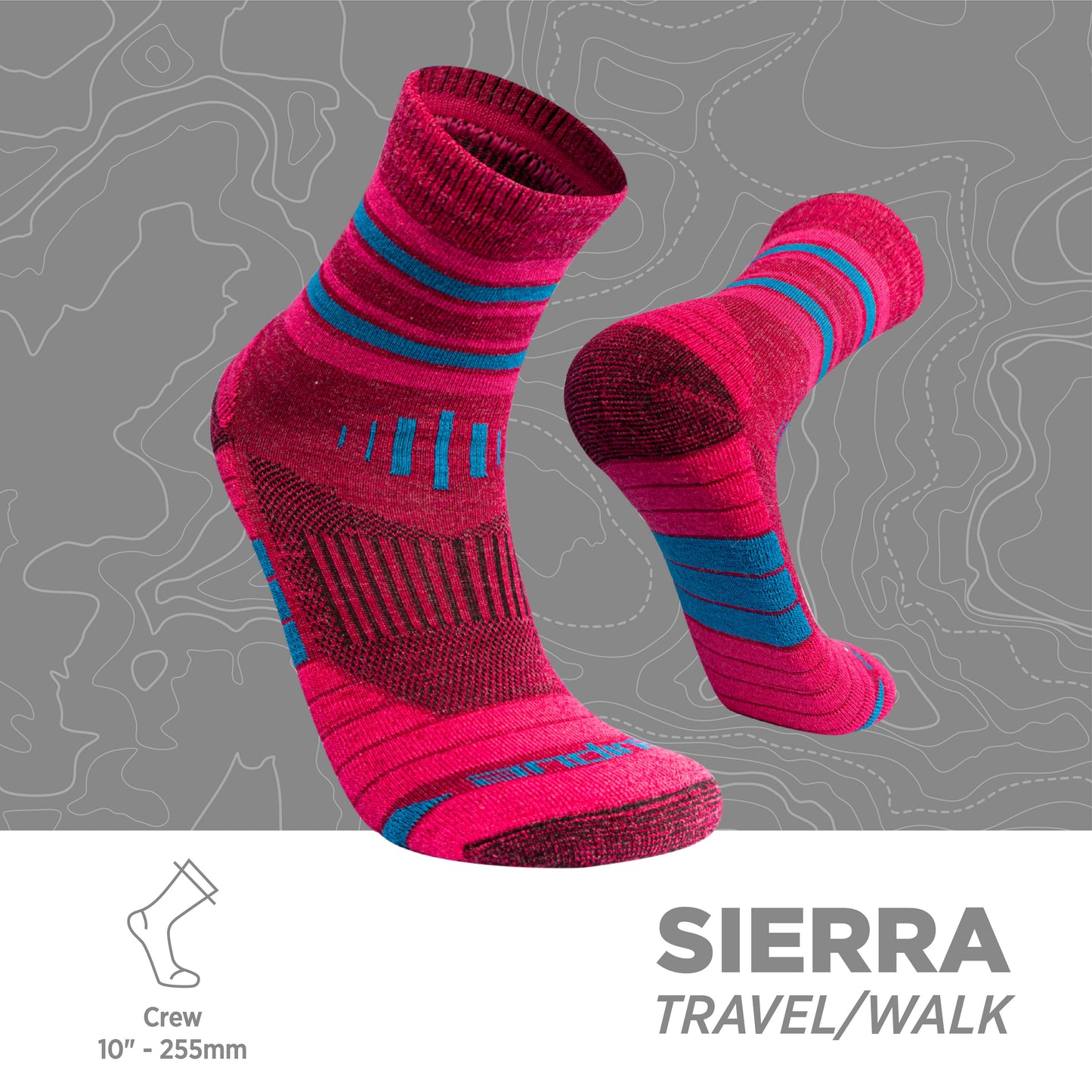 SIERRA Travel & Walk | Calcetines de Alpaca y Merino