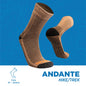 Calcetines de Alpaca Térmicos y acolchados ANDANTE para Trial y Running